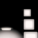 Šviestuvas LED CUBIC su įleidžiamu tvirtinimu 24V Nimbus