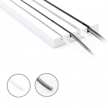 Šviesos filtras silikoninis FlipLens 5mm COB LED juostai