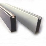 Vamzdis stačiakampis 30x10 mm su plastikine apsauga 