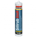 Hermetikas silikoninis Soudal Silirub Bau N, 310ml