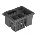 Šiukšliadėžė ištraukiama Cube Basic Eco