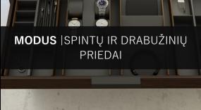 MODUS drabužinių ir spintų dėklai aksesuarams