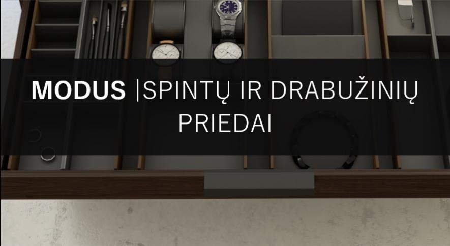 MODUS drabužinių ir spintų dėklai aksesuarams